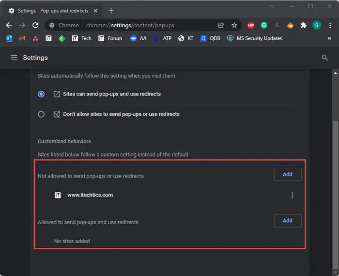 How to Disable Pop-Up Blockers in Web Browsers 3 chrome选择性