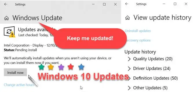Windows更新2019