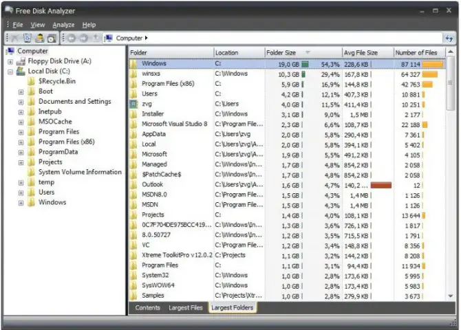 15工具来可视化文件系统使用Windows上14