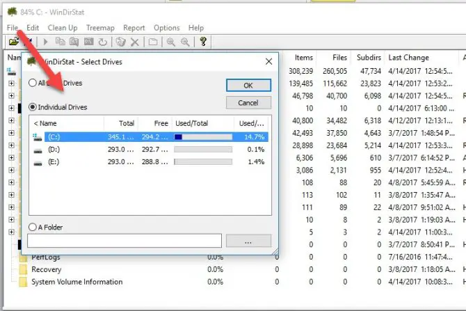 15工具来可视化文件系统使用Windows 3