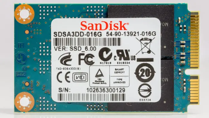 mSATA SSD