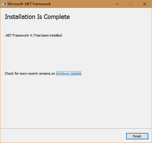 2 . net Framework 4.7离线安装程序直接下载链接