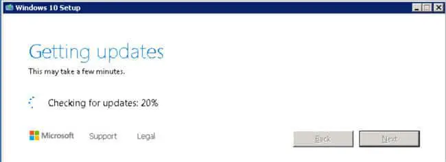 Windows 10设置得到更新