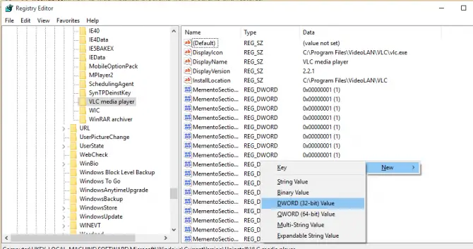 如何隐藏程序的程序和功能在Windows 10 3