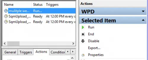 运行任务任务调度器Windows 8